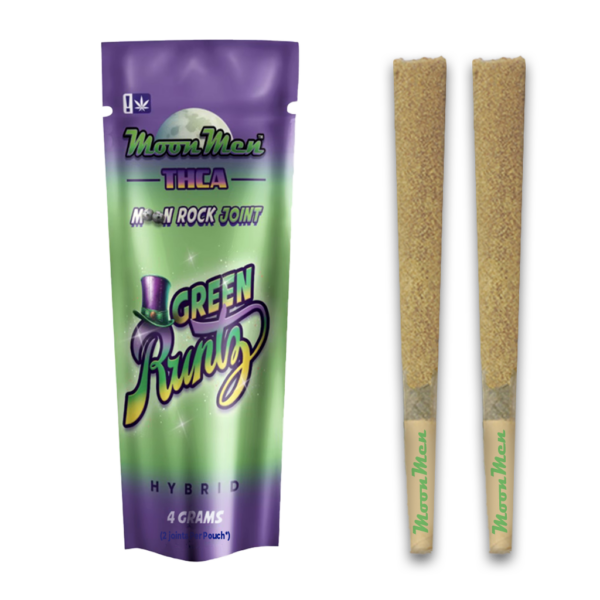 THCA Moon Rock Double Joint – Green Runtz (2 x 2g Joints)