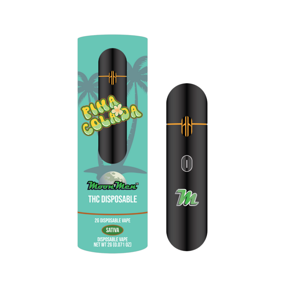 Disposable Vape - Pina Colada (Sativa, 2G)