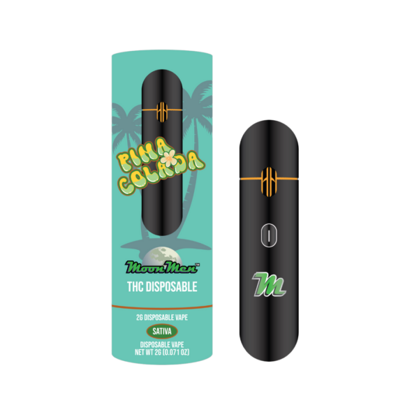 Disposable Vape - Pina Colada (Sativa, 2G)
