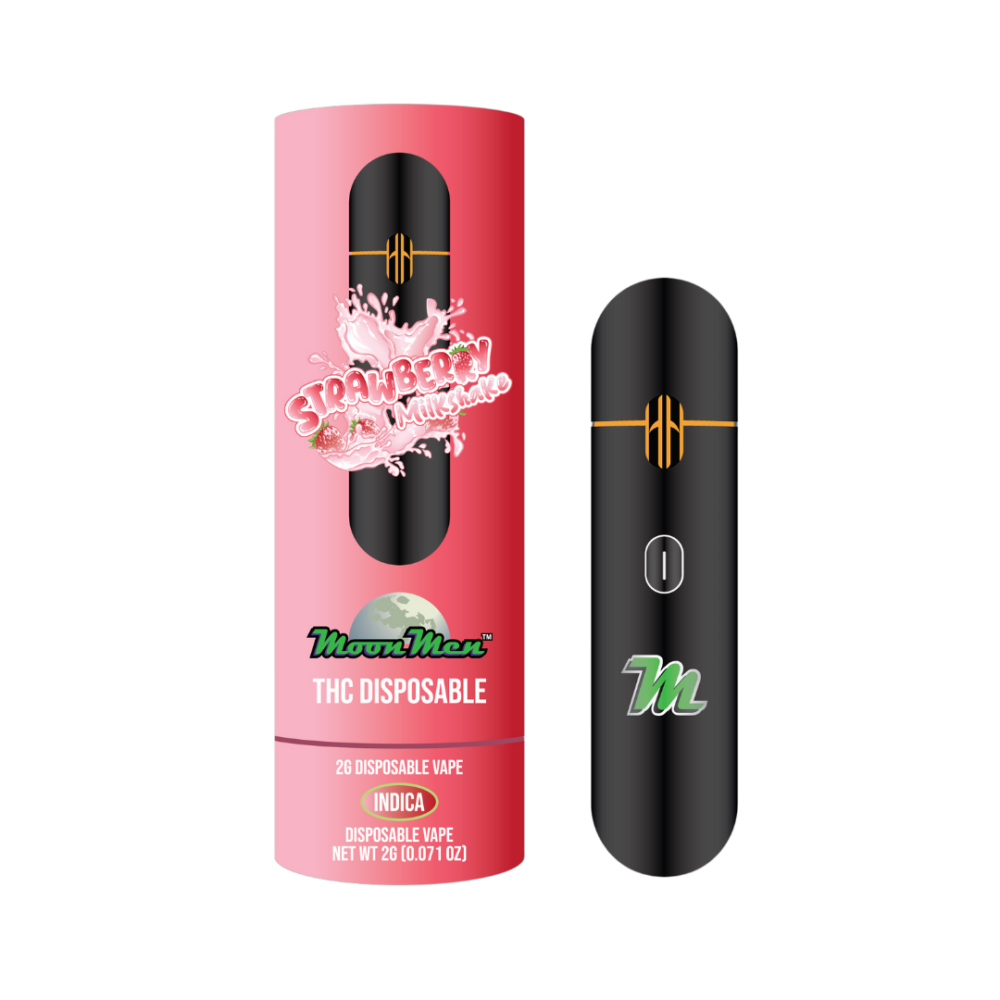 Disposable Vape - Strawberry Milkshake (Indica, 2G)