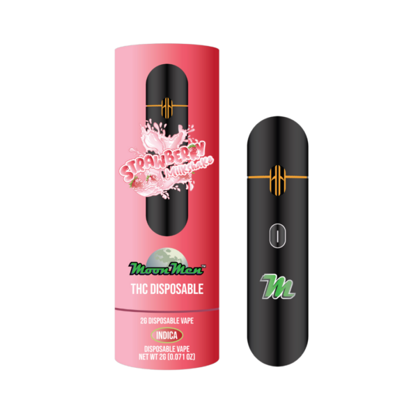 Disposable Vape - Strawberry Milkshake (Indica, 2G)