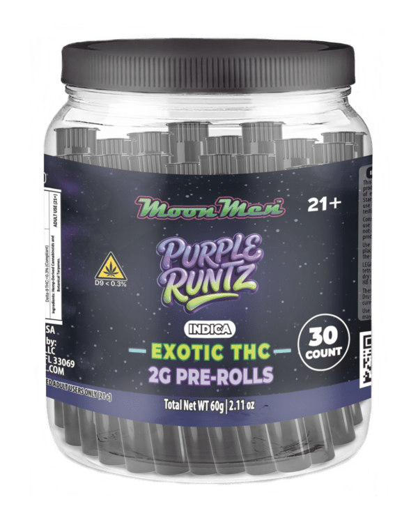 Purple Runtz (Indica 2G, 30 Count)