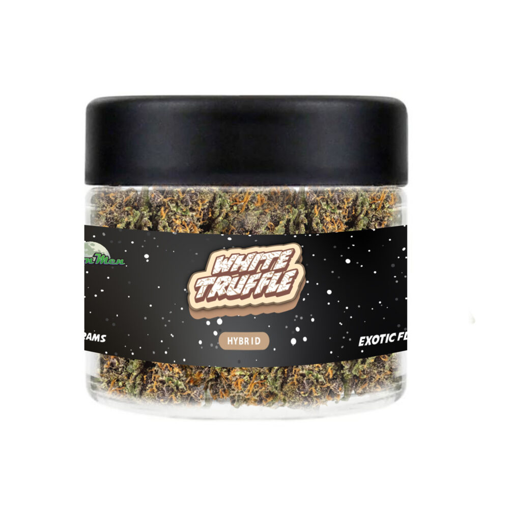 Exotic Flower – White Truffle (Hybrid, 3.5g Jar)