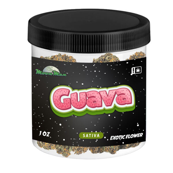 Exotic Flower – Guava (Sativa, 1oz Jar)